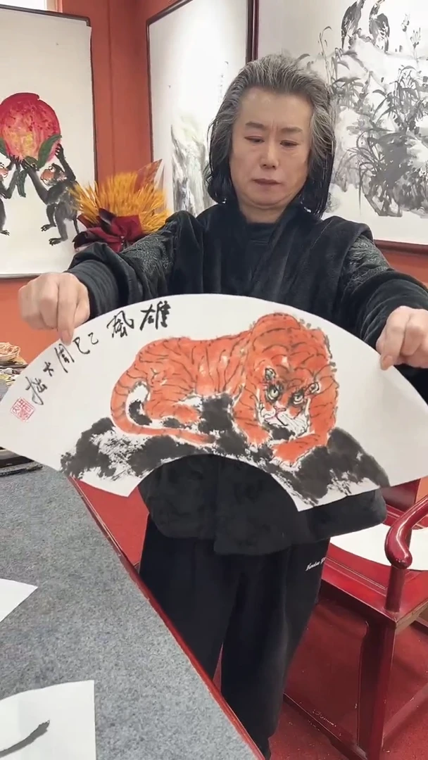 国画周大拙/国画/花鸟