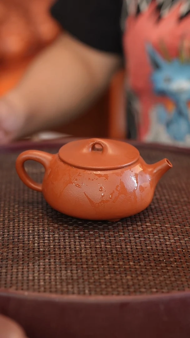 茶壶紫砂全手 大红袍 景舟石瓢 200cc