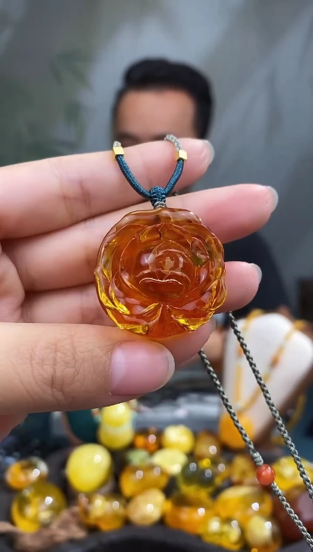 裸石琥珀未镶嵌基地发货 一物一证 顺丰包邮