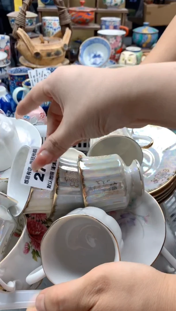 瓷片小*蛋276号九姑娘工艺品瓷器