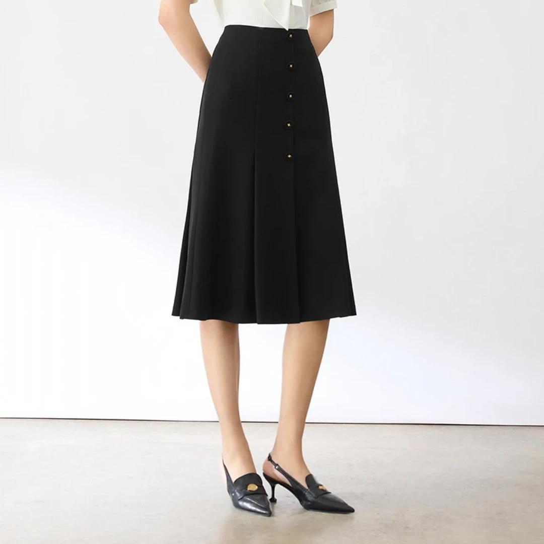 简约大气女式半身裙休闲复古宽松显瘦