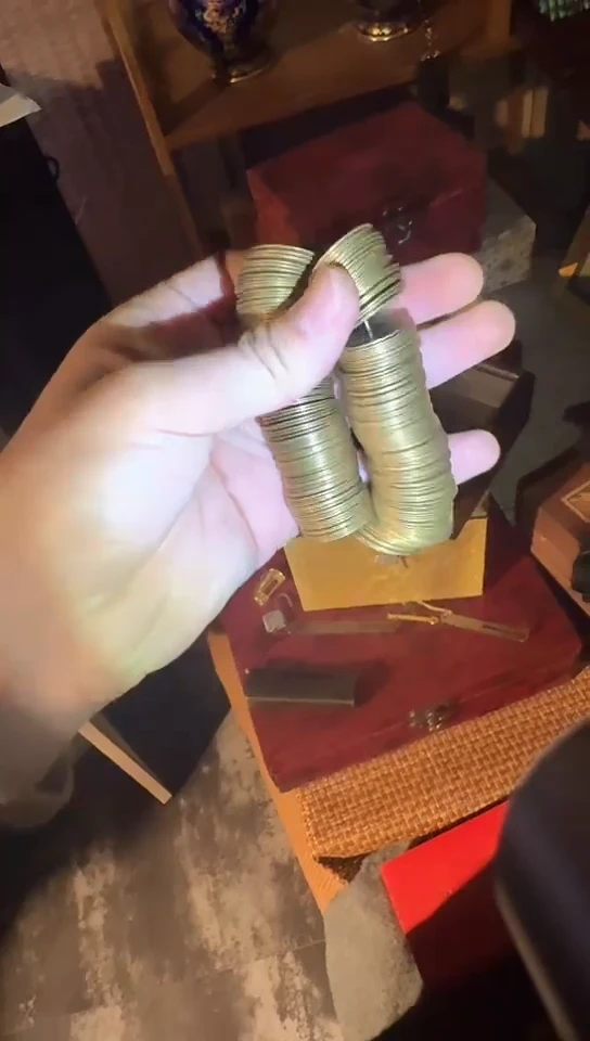 黄铜带盒  一贯 串串Q