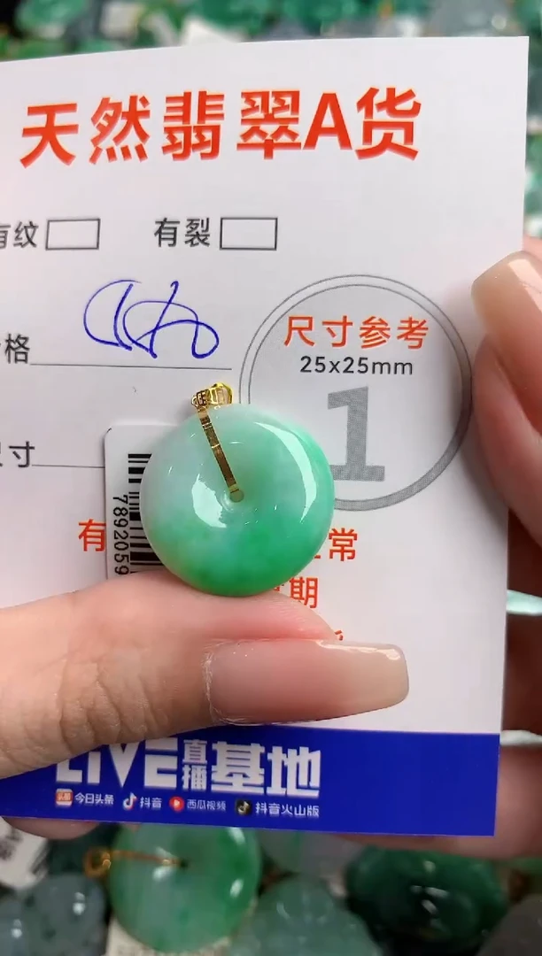 翡翠未镶嵌颈饰0784591229