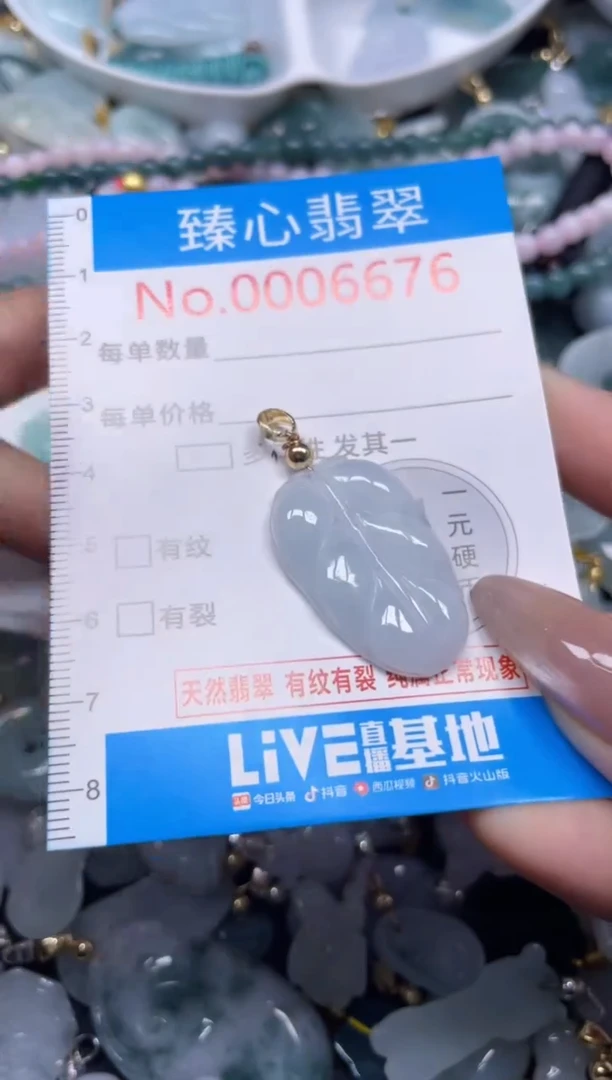 颈饰未镶嵌翡翠6676