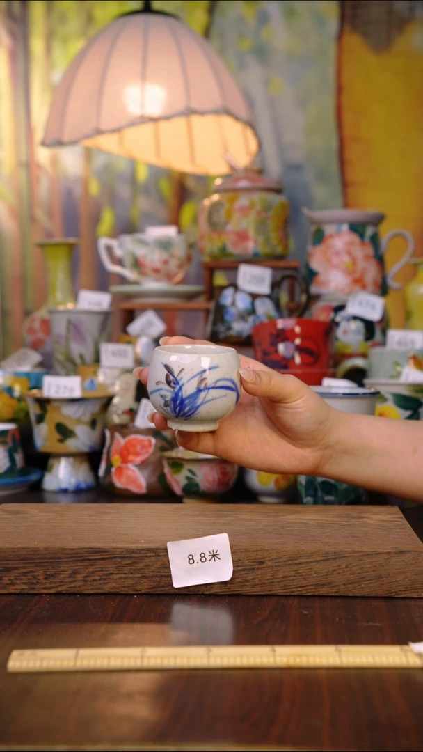 摆件泥垚手作 景德镇手工手绘器物