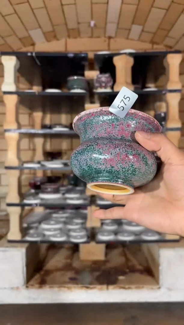 摆件精品窑变钧瓷茶器
