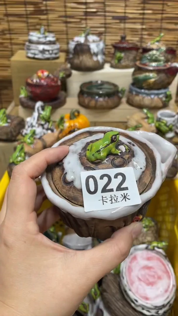 你*022精美粗陶手工柴烧