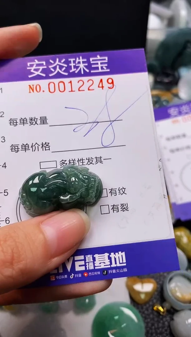 颈饰未镶嵌翡翠闪购0012249