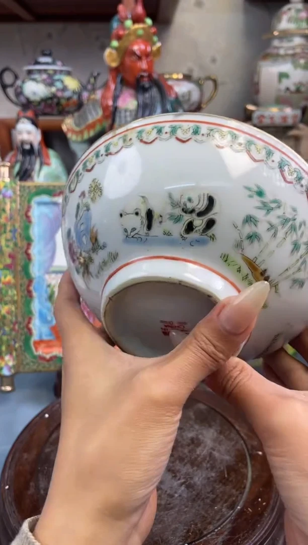 瓷片微瑕慎拍景德镇窑老厂瓷器单件
