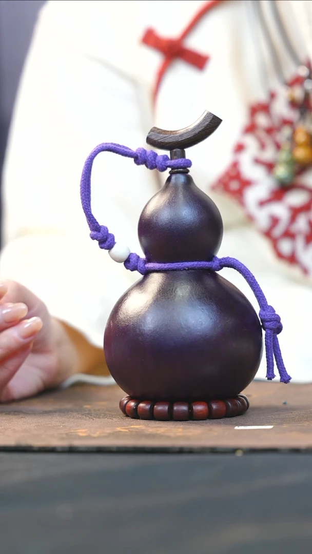 【闪购商品】RT230大漆酒葫芦不包手串及旋转底座