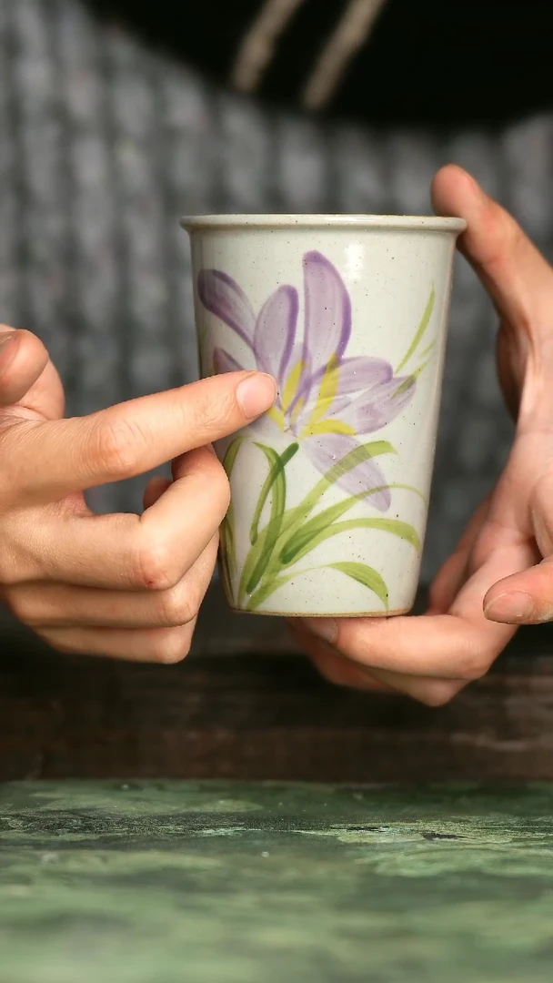 【闪购商品】青诗集手工手绘瓷器