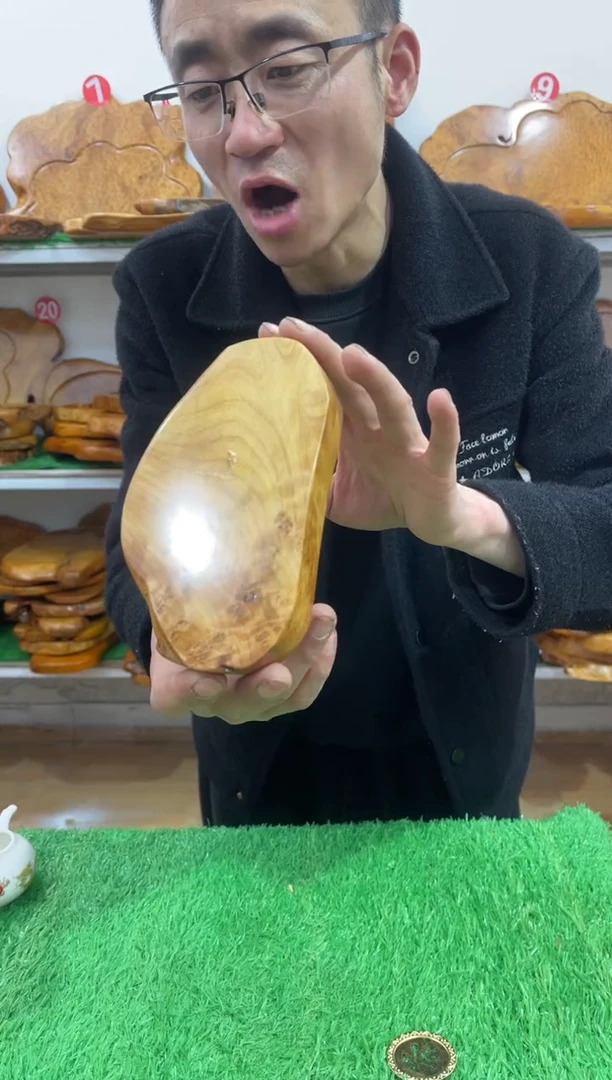 【闪购商品】四川香杉 枯木榴茶盘