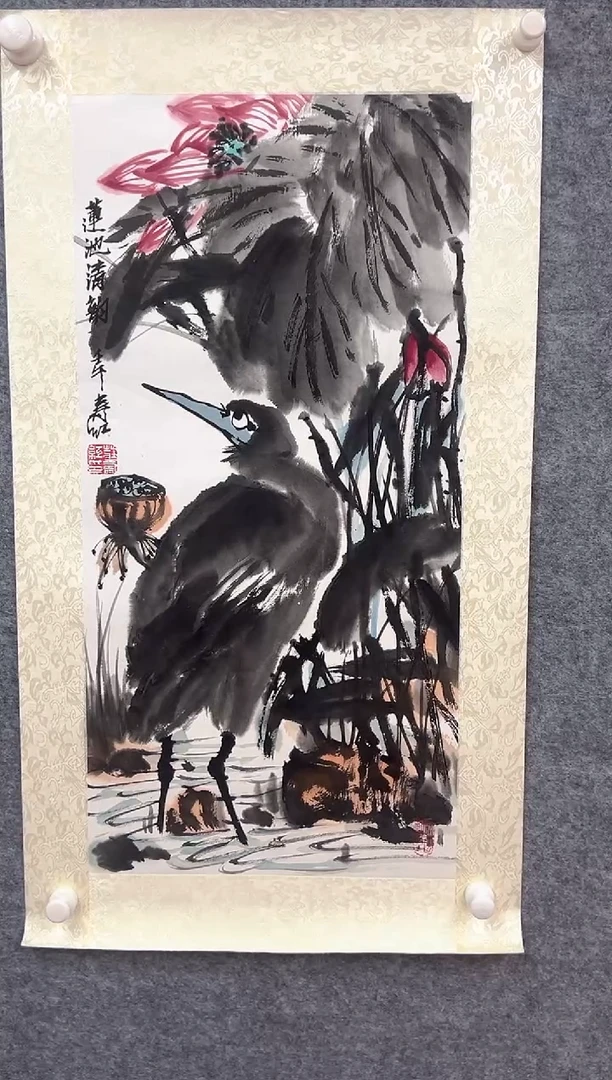 国画庄寿红-2平尺-国画作品