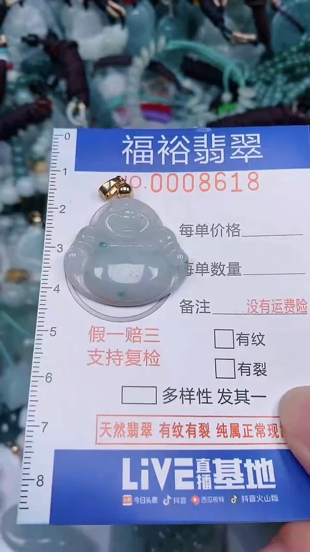 翡翠未镶嵌颈饰...0008618