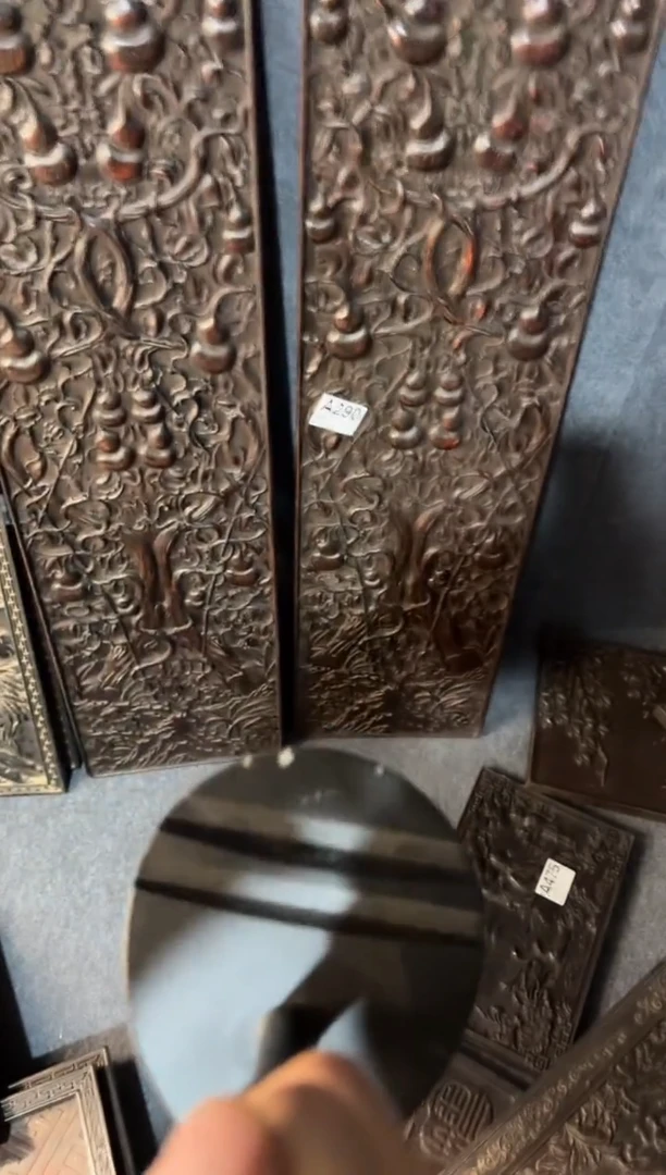 【闪购商品】花梨木类拆件雕刻板 以直播间截图为准A290