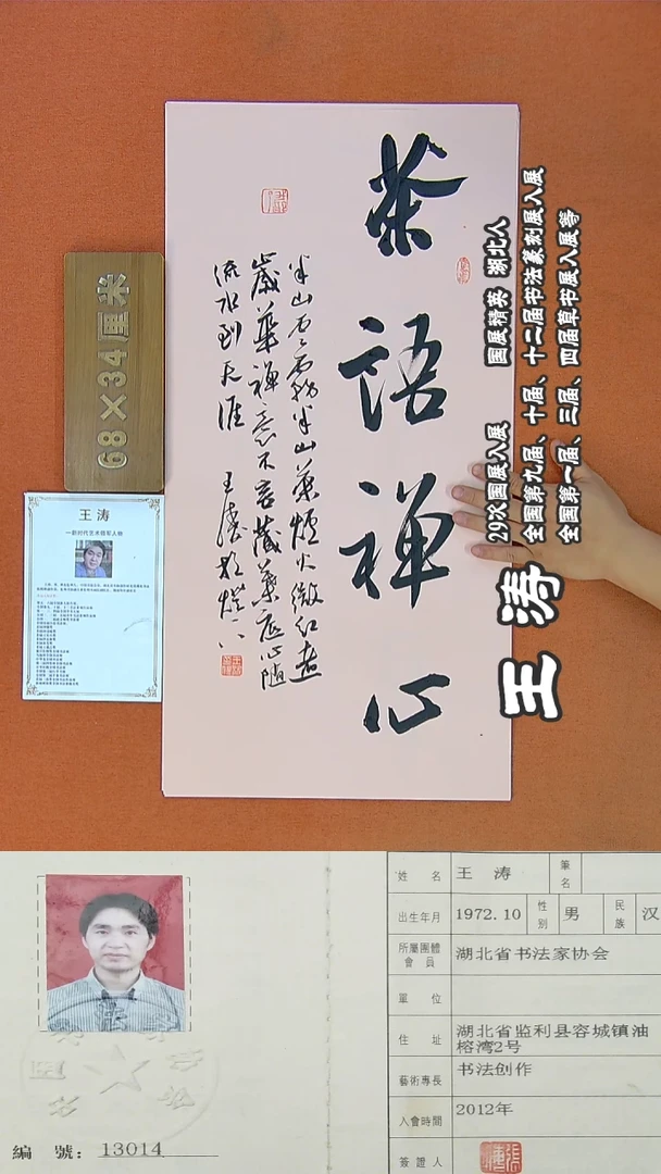 书法87a王涛书法作品