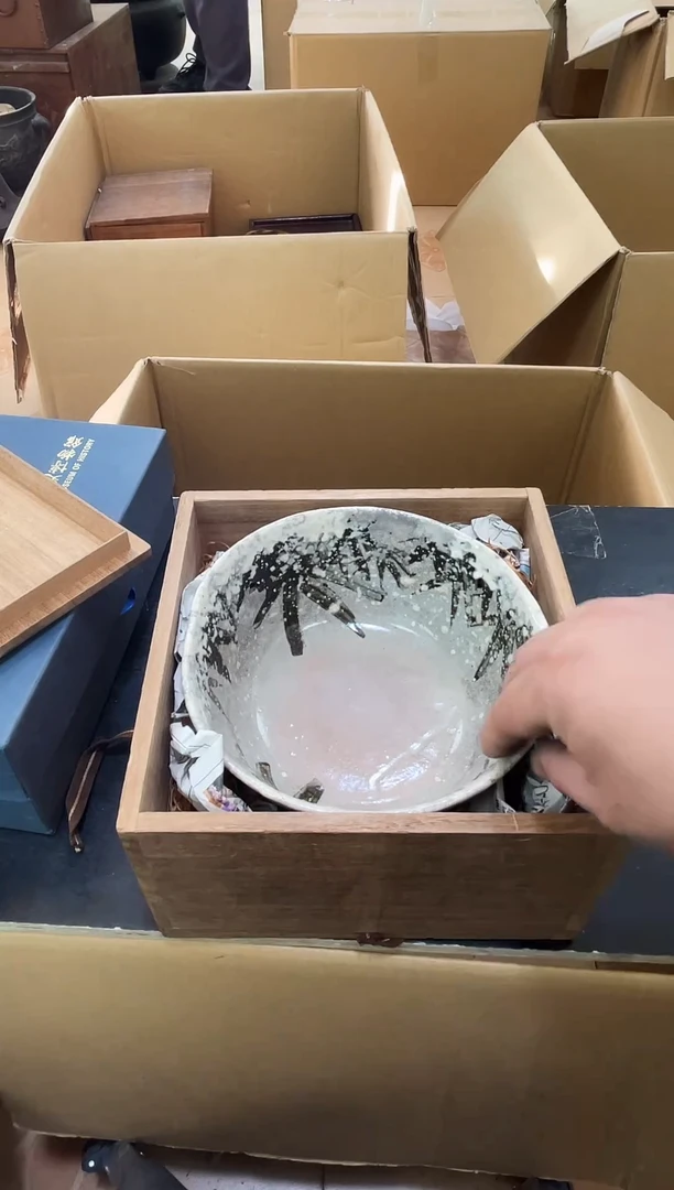 碗六代道八如图所示 阁集工艺品