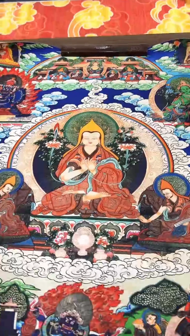 卷轴画16015唐卡