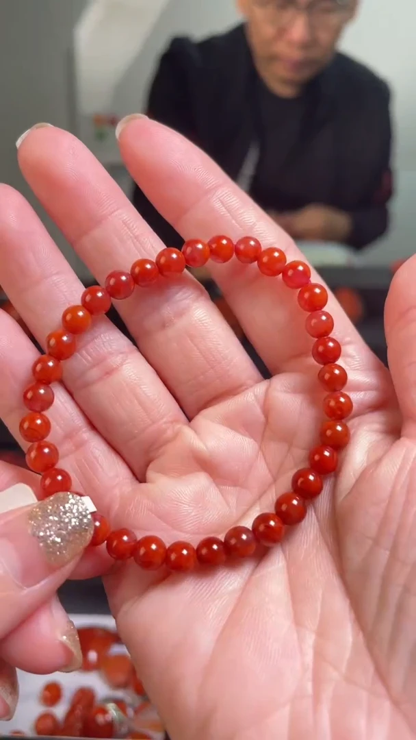 【闪购商品】南红玛瑙配饰未镶嵌9  手串