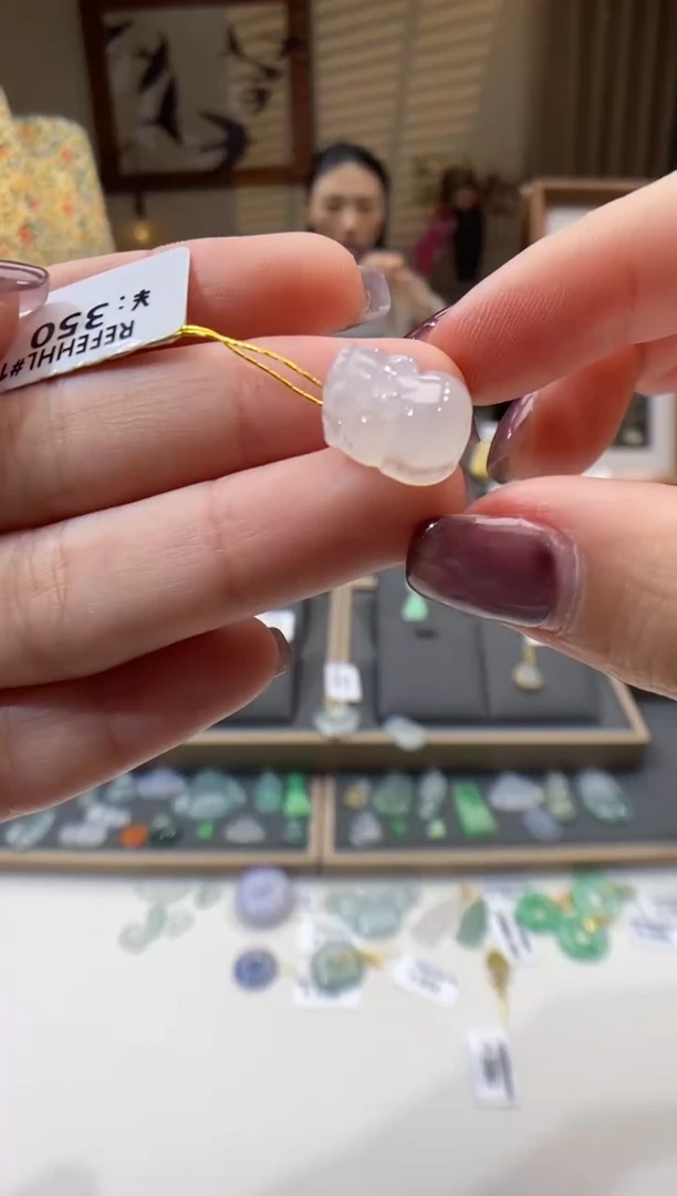 【闪购商品】翡翠颈饰未镶嵌貔貅