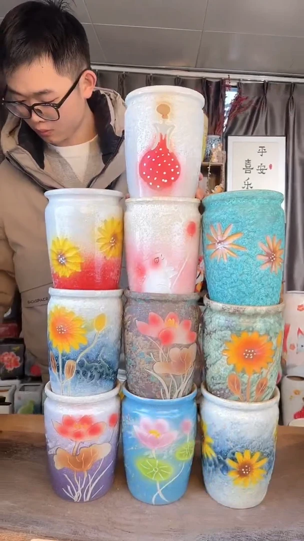 【闪购商品】摆件9-11口12高17 四个