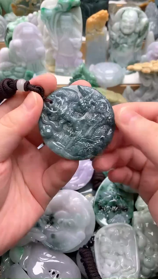 吊坠(不含链)未镶嵌翡翠1