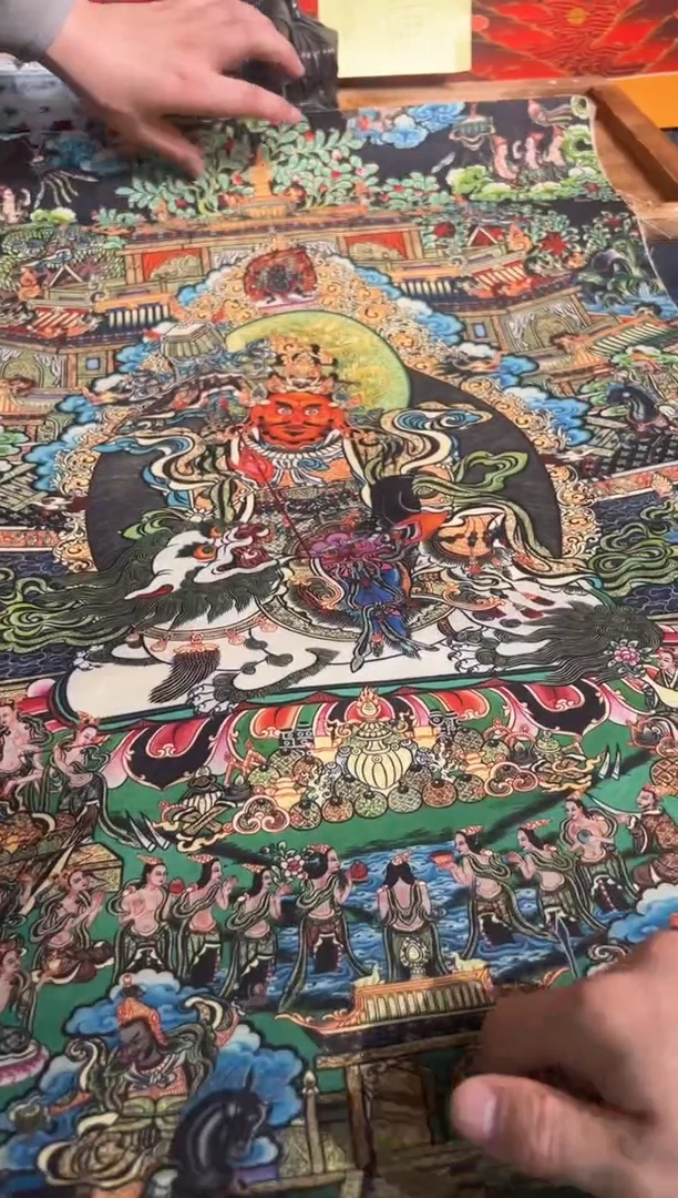 卷轴画卷轴画奥奥的唐卡
