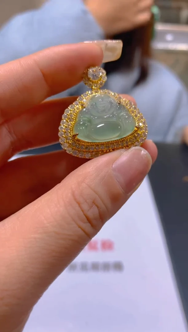 颈饰未镶嵌翡翠多样性发一