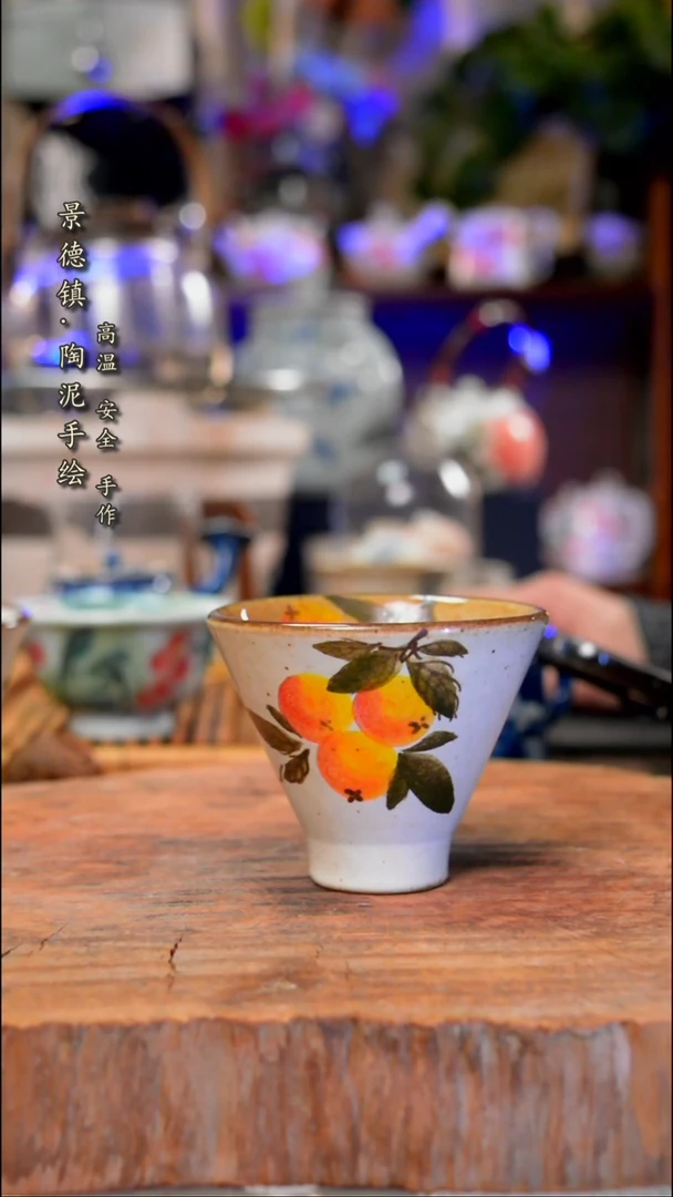 【闪购商品】杯子琵琶手工手绘手工手绘