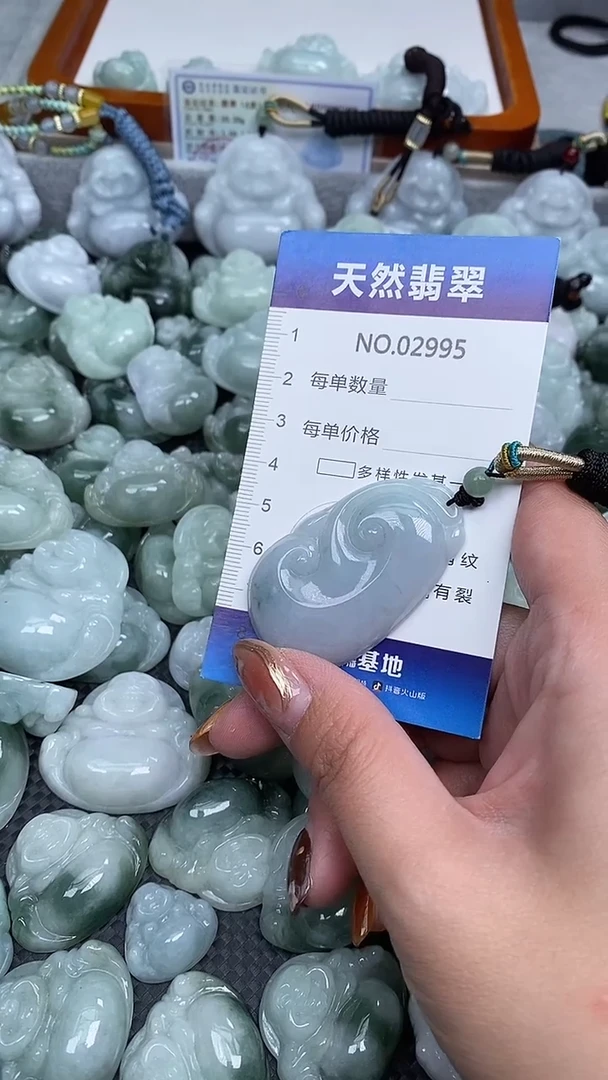 颈饰未镶嵌翡翠纯天然A货翡翠2995