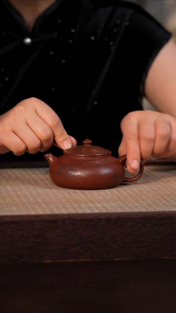 茶壶紫砂紫泥 150cc