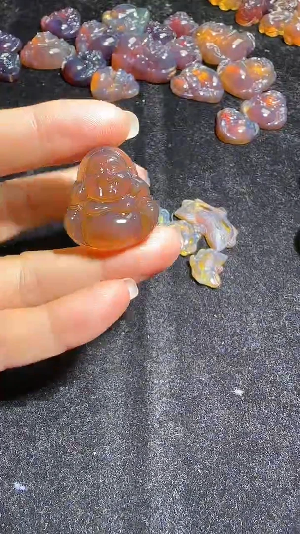 琥珀颈饰未镶嵌08