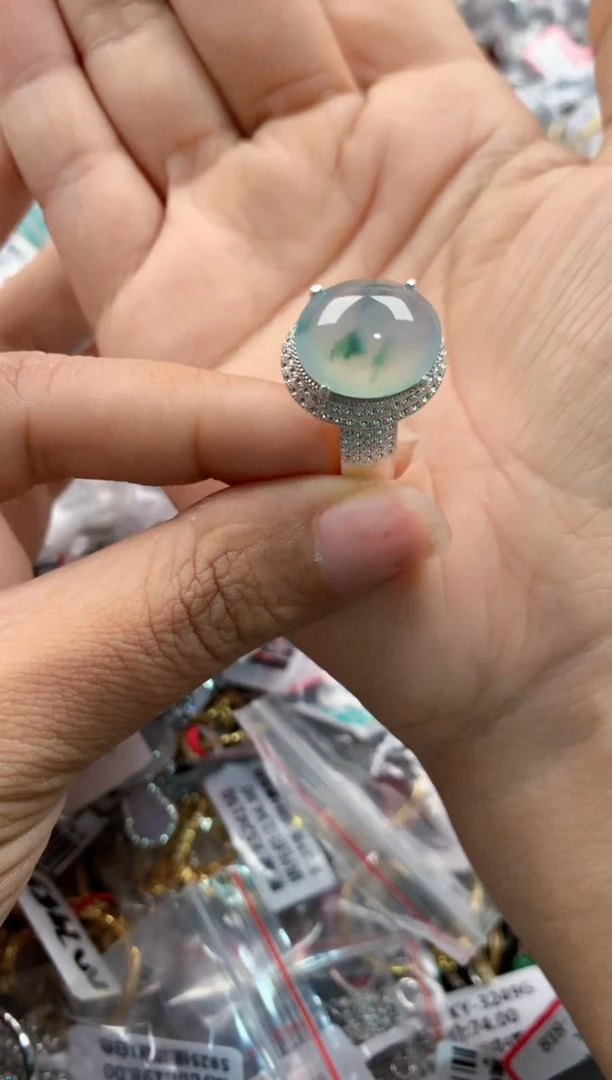 未镶嵌戒指翡翠555    4