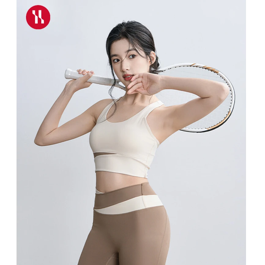 瑜伽服上衣套装女新款防震防下垂跑步运动文胸高强度内衣健身背心