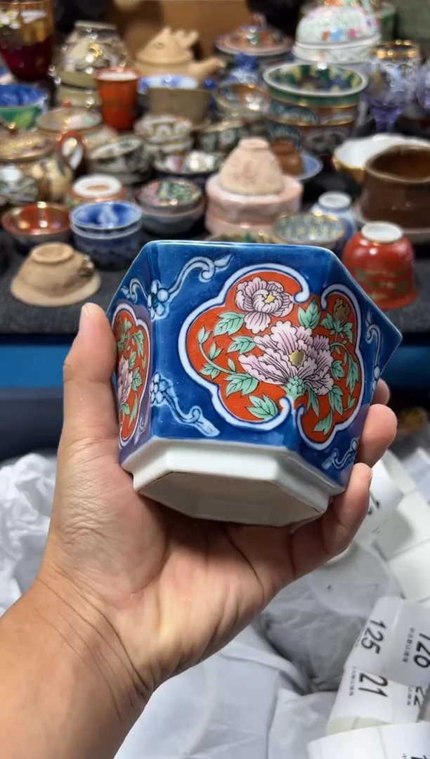 瓷片悦*间夏目海外回流瓷器中古品。102