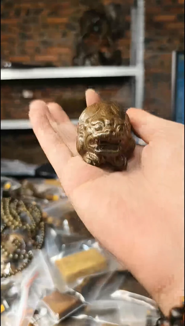 【闪购商品】金丝楠貔貅手把件