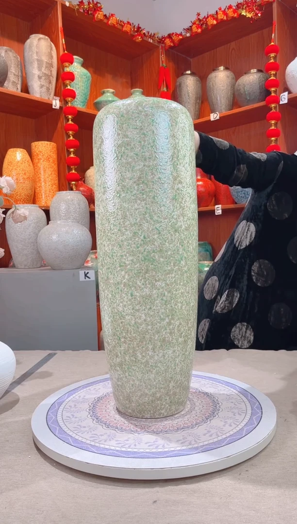 【闪购商品】瓶春意盎然60cm落地 陶瓷花瓶 无花