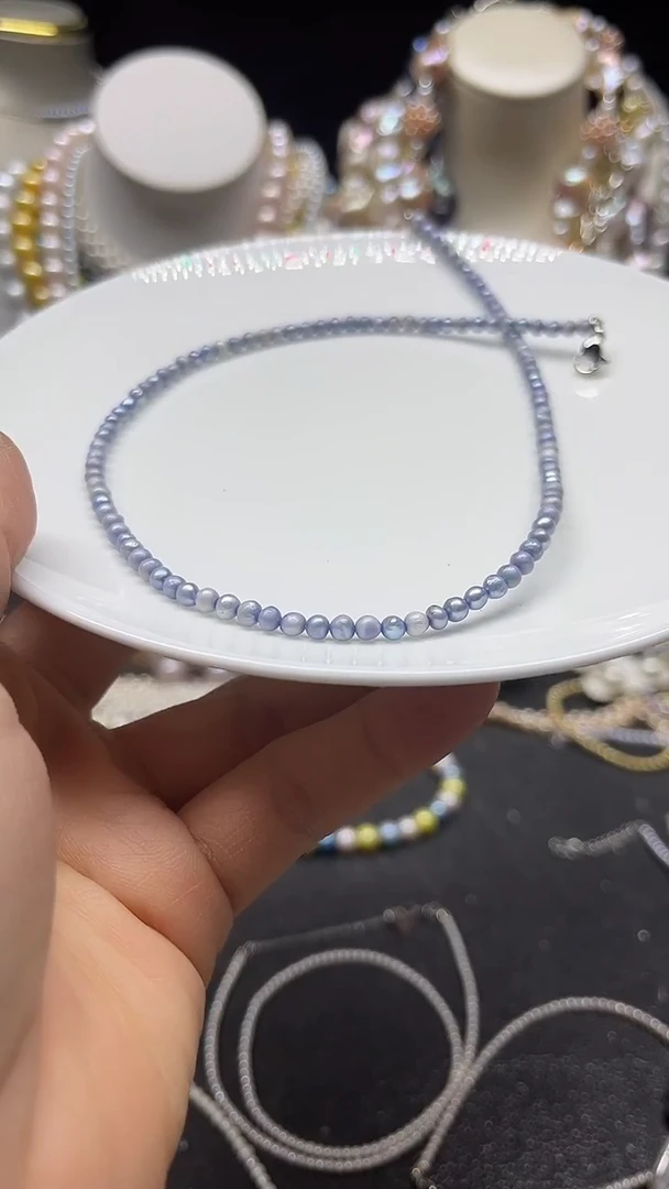 颈饰未镶嵌淡水珍珠多人