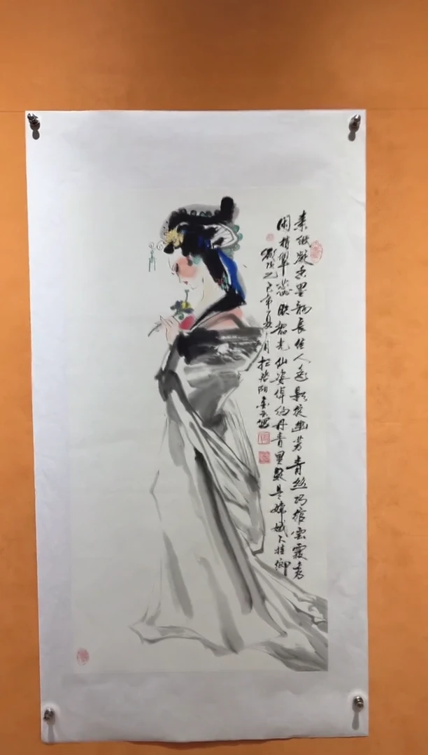 国画刘金玉老师亲笔手绘