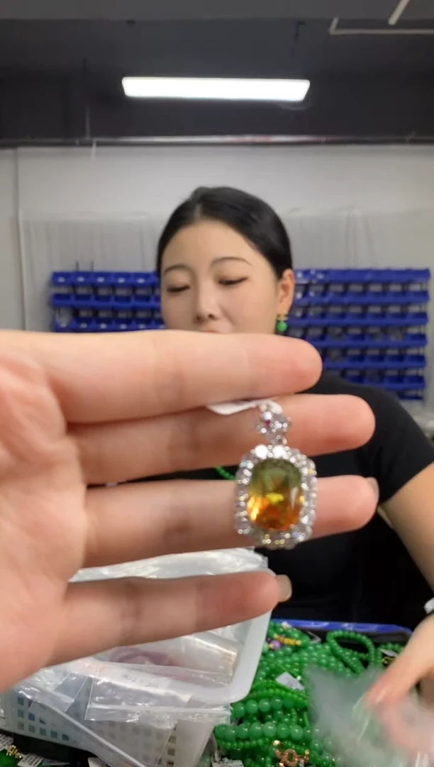 颈饰未镶嵌碧玺闪购链接  多样性发其一颜色微差