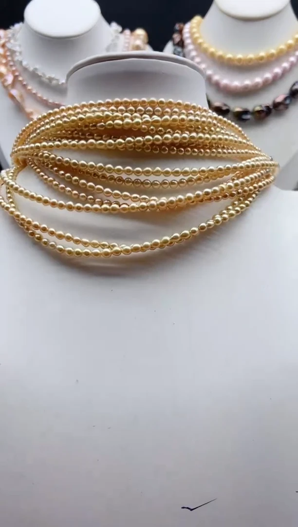 【闪购商品】淡水珍珠颈饰未镶嵌1