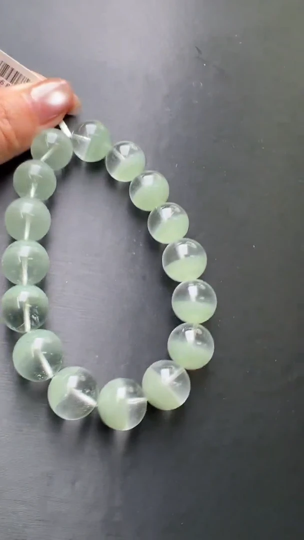 【闪购商品】水晶手串未镶嵌青幽灵手串14m+ X26860