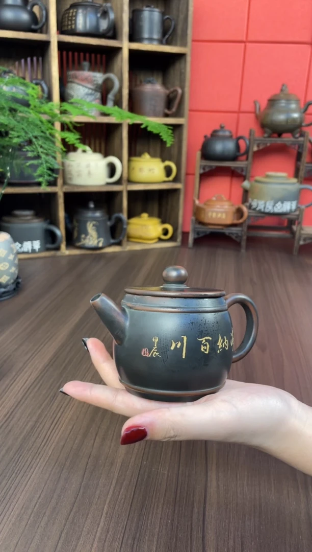 钦州坭兴陶手工壶（张）