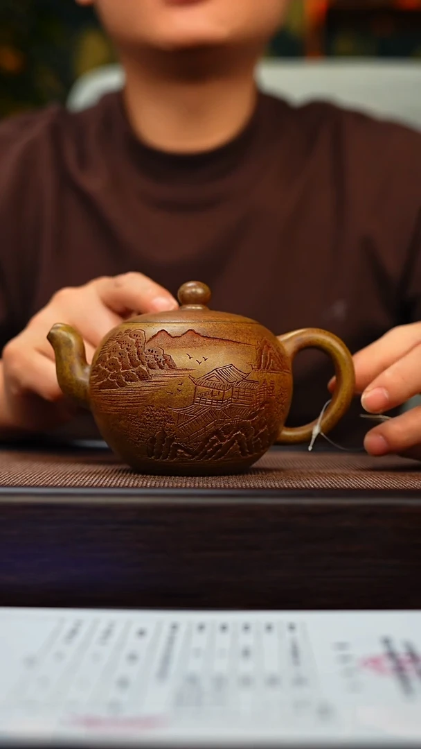 茶壶紫砂原矿紫砂手工茶壶