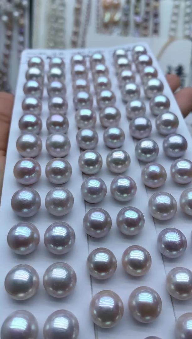 【闪购商品】淡水珍珠耳饰银S925镶嵌多样性发其一素钉