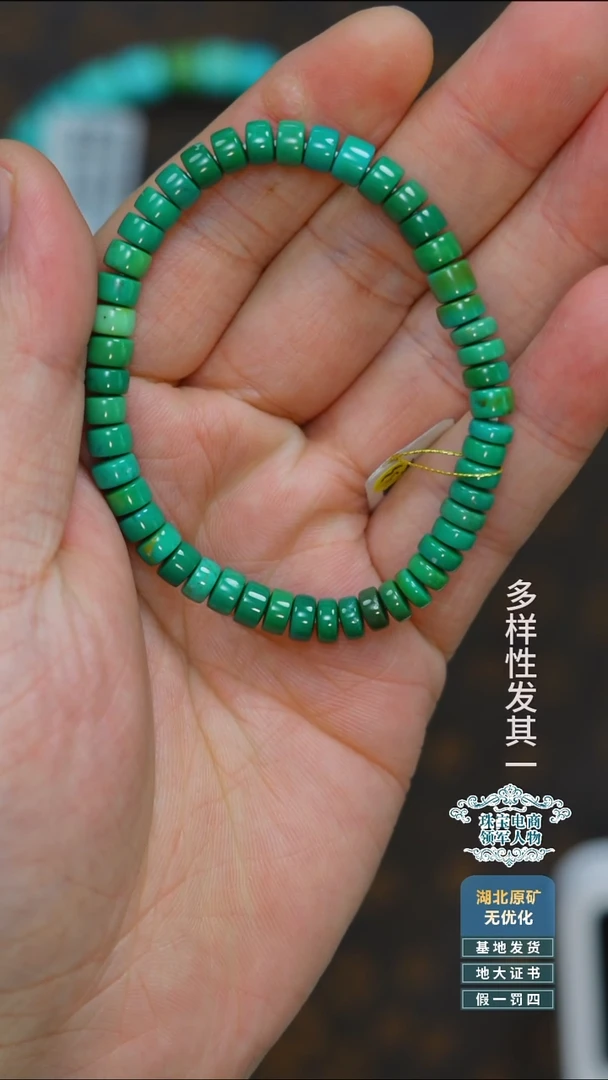 未镶嵌绿松石珠宝奇石A016