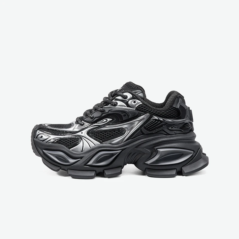 OGR【凤凰传奇同款】异瞳猫眼鞋重装版秋冬是男女厚底增高老爹鞋