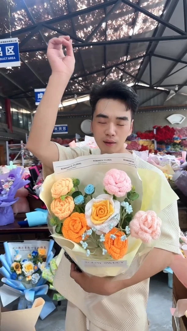 非遗手工定制花束，孤品清仓！！