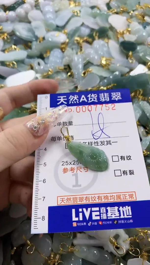 颈饰未镶嵌翡翠天然A货翡翠