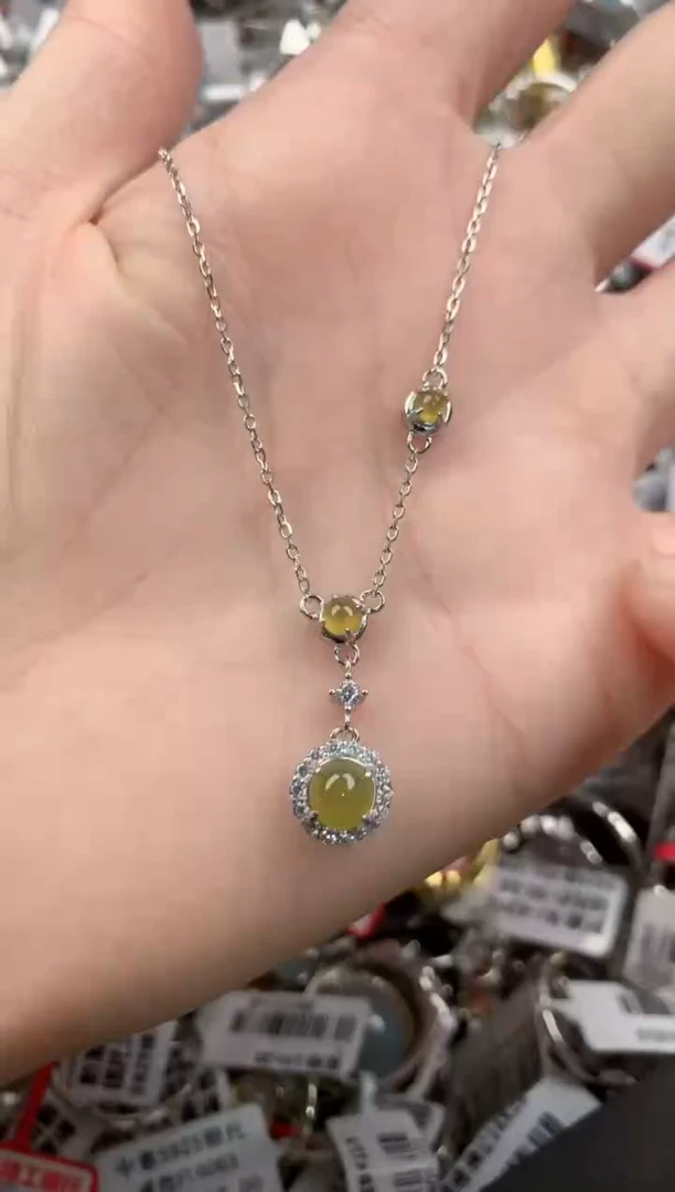 银S925镶嵌戒指翡翠4444----10